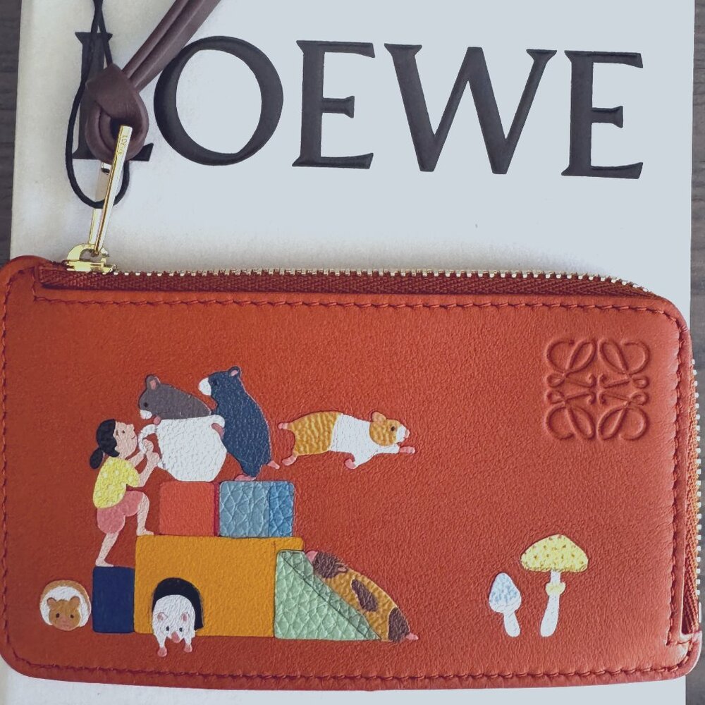 LOEWE Hamster card case
